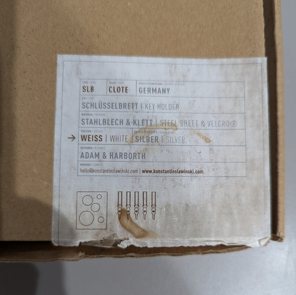 Adam & Harborth designer key holder - Picture 11 of 11